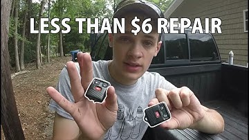 How to Fix Broken Key Fob Housing - Cheap Car/Life Hack