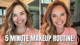 GET READY WITH ME! My 5 Minute Makeup Routine for Mature Skin