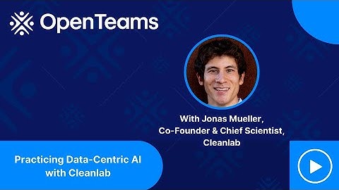 Practicing Data-Centric AI with Cleanlab