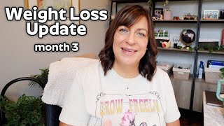 Weight Loss Progress - Month 3 - Semaglutide Compound Injections