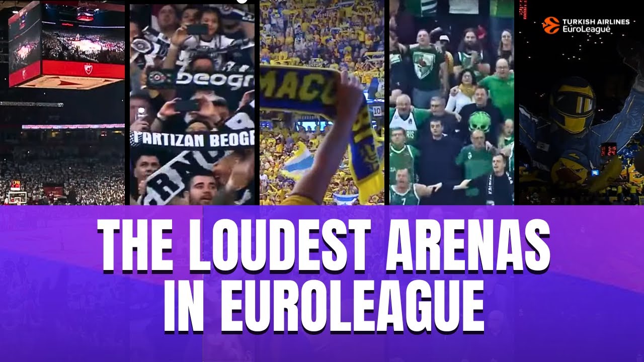 ЛУЧШАЯ АТМОСФЕРА перед матчем в Евролиге | Думаете, болельщики вашей команды шумят?