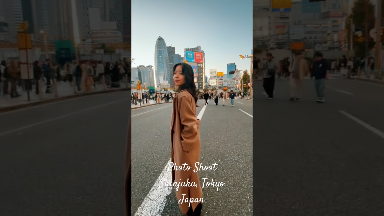 Photoshoot at Shinjuku 