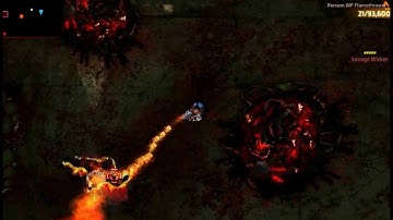 SAS4: [Black] Ronson WP Flamethrower Testrun