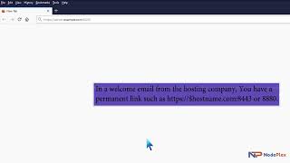 How to log in to Plesk