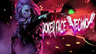 Nightcore - POKER FACE (TECHNO)