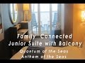 Family Connected Junior Suite on the Quantum of the Seas