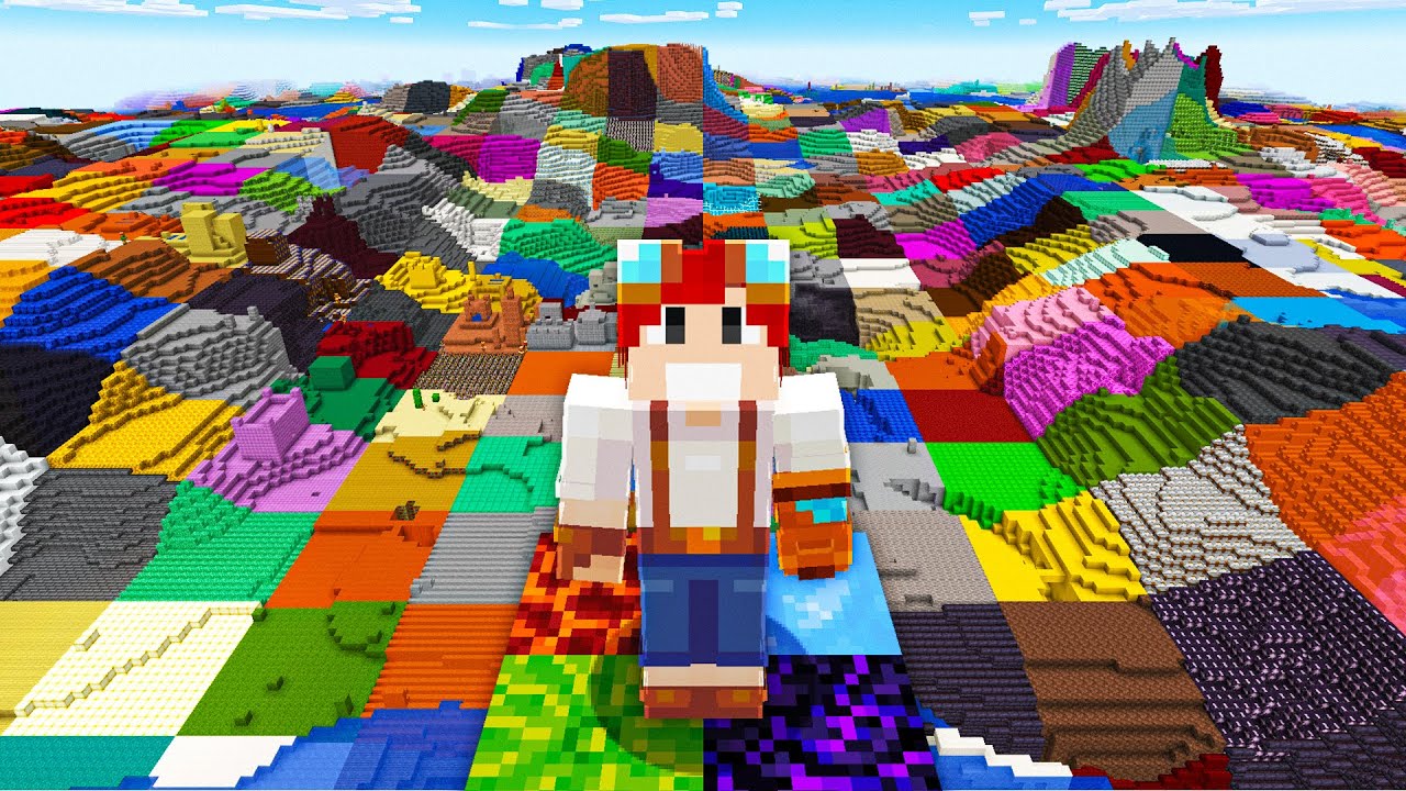 CHUNKS são BLOCOS ALEATÓRIOS no minecraft