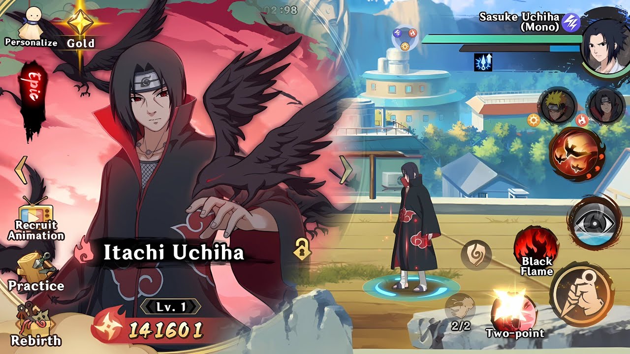 Gameplay Itachi Uchiha in Arena PVP Gameplay - Ninja Blade Dynasty ...