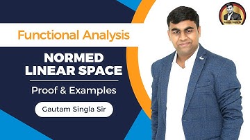 Inner Product Space | Normed Linear Space - Concepts & Example By @GautamSingla