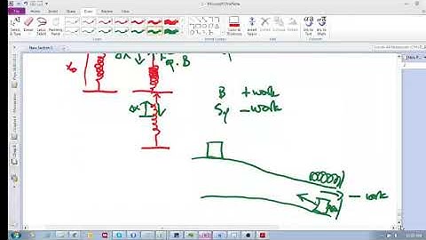 Chap 9.3 - Energy diagrams (including work)