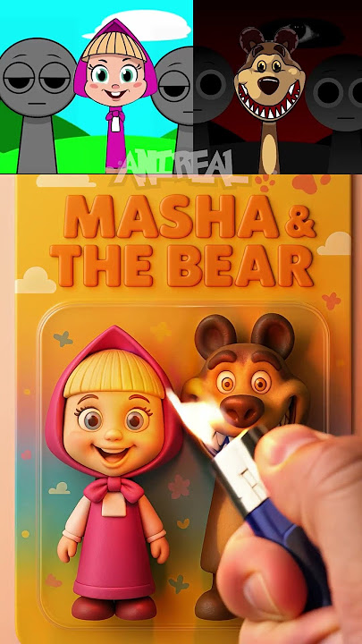 Incredibox Sprunki OC - Masha and the Bear Fire Crash In Real life!