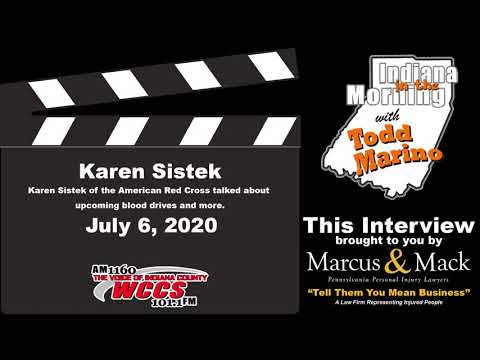 Indiana in the Morning Interview: Karen Sistek (7-6-20)