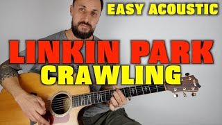 Video thumbnail of "Linkin Park Crawling Easy Acoustic Lesson"