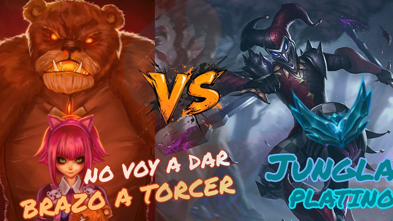 OTRA VEZ PLATINOS VS BRONCES - (ANNIE SUPP) League of Legends