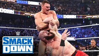 Gunther punishes Braun Strowman for making a title challenge: SmackDown