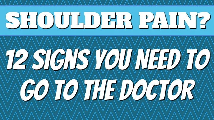 Shoulder Pain? 12 Signs You Need to go to the Doctor Immediately - DayDayNews