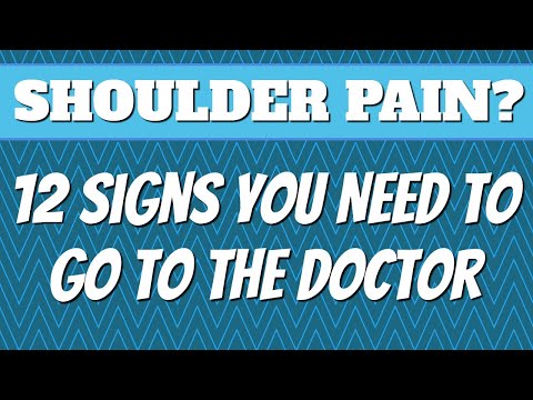 தோள்பட்டை வலியா? நீங்கள் உடனடியாக மருத்துவரிடம் செல்ல வேண்டிய 12 அறிகுறிகள்