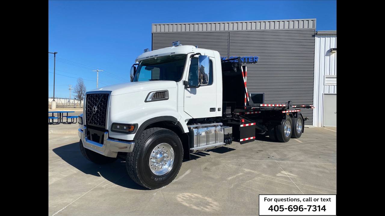 FOR SALE: 2023 Volvo VHD Roll-Off Stock #: B2986P 80K MILES 