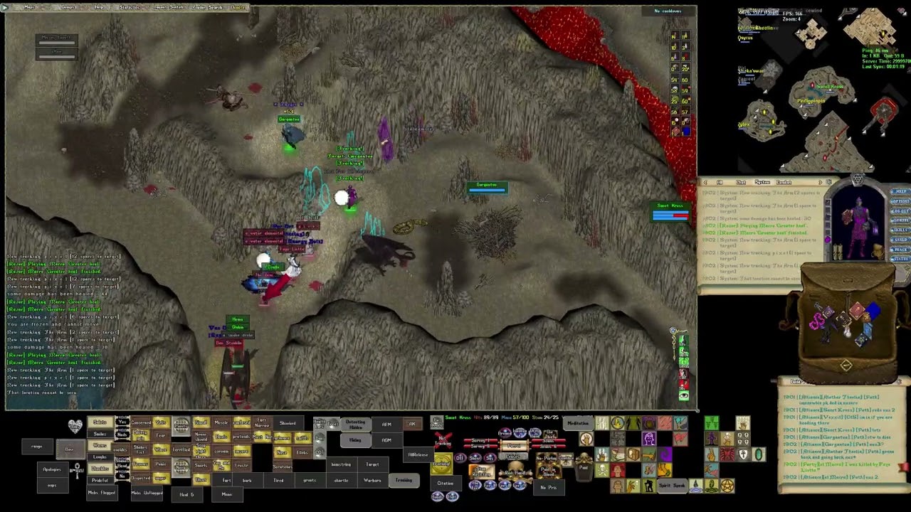 Harrassing and killing reds in Nusero