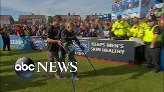 Paralyzed, Pregnant Woman Completes Half-Marathon Race Over 5 Days