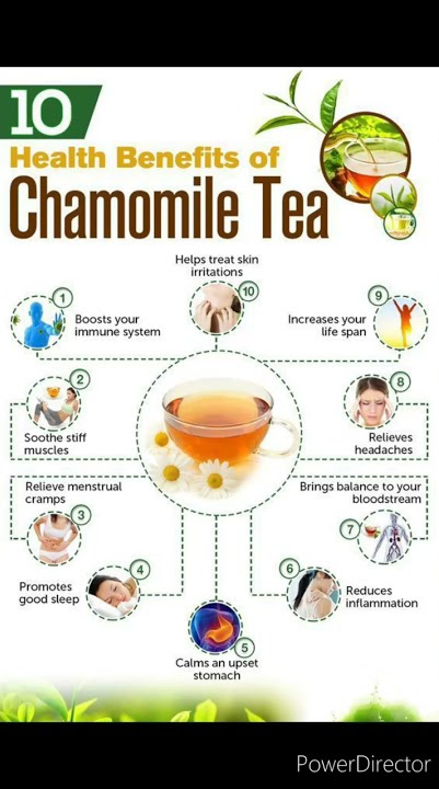 10 Health Benefits Of Chamomile Tea 🧡✔️💯