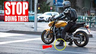 13 Mistakes Beginner Riders Make at RED LIGHT