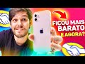 O PREÇO DO IPHONE 12 CAIU! Mas qual escolher iPhone 12 ou 13?