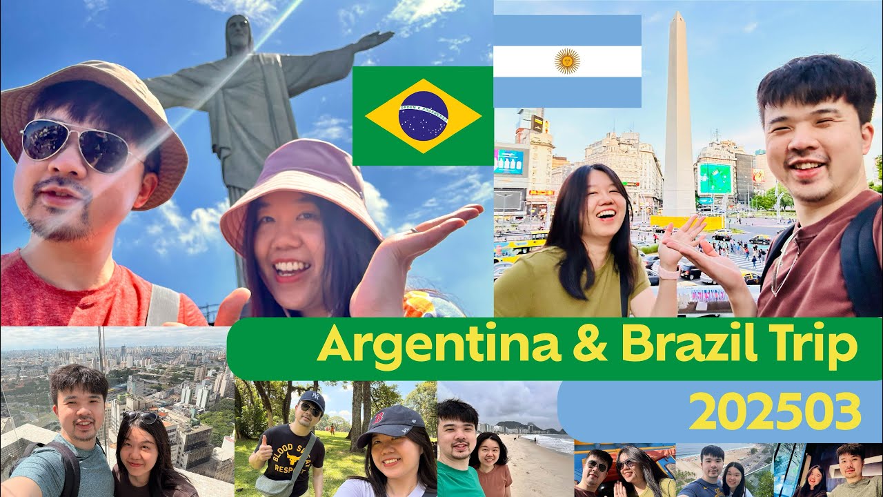 Argentina & Brazil Trip 2025 Photos and Videos Collection 🇦🇷Buenos Aires 🇧🇷Rio de Janeiro São Paulo