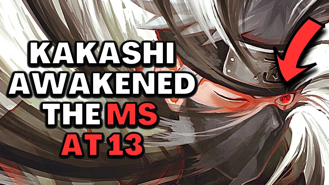 Why Kakashi NEVER Used The Mangekyou Sharingan Before Naruto Shippuden