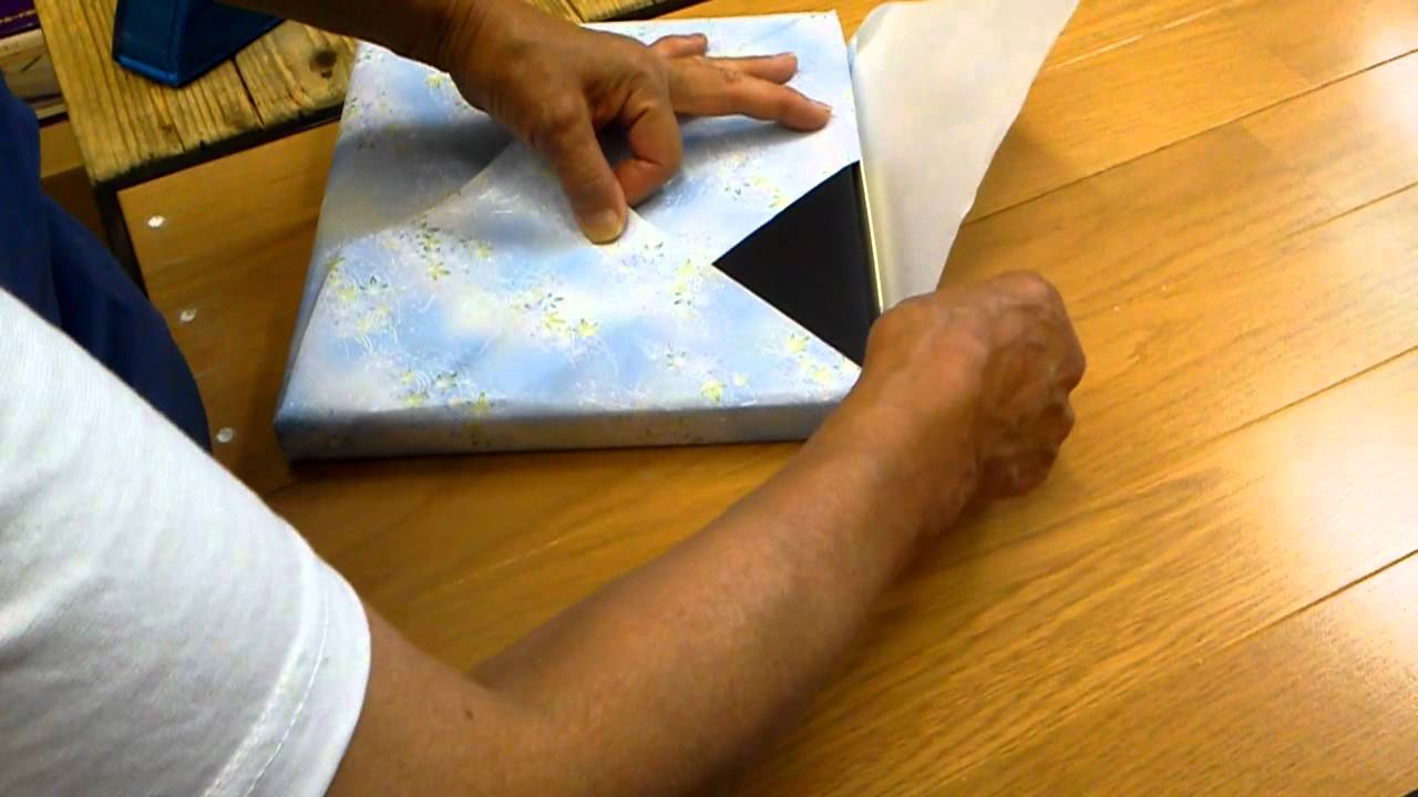 お中元ギフトの包装場面 Youtube