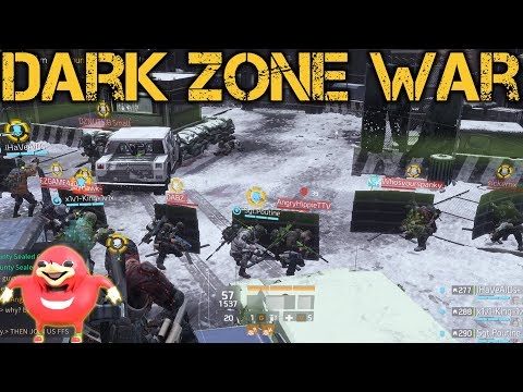 The GREAT Dark Zone War P1 - The Division 1.8