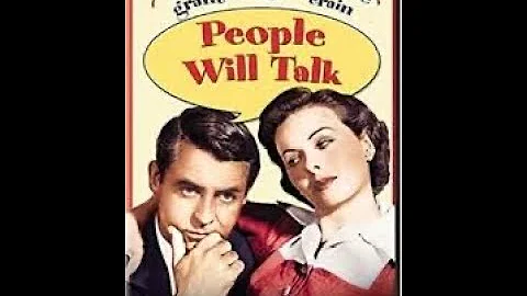 People Will Talk 1951 Cary Grant & Jeanne Crain