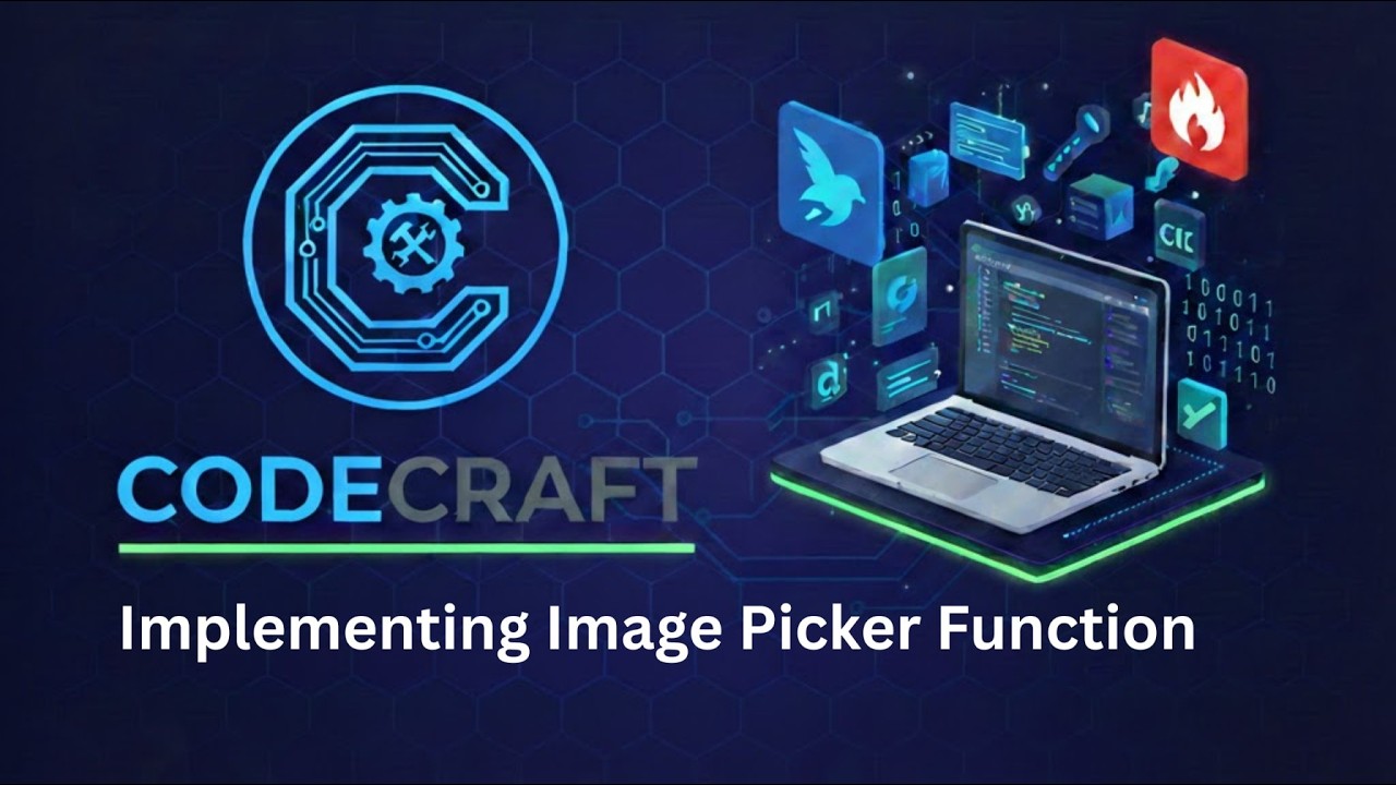 Implementing Image Picker in Flutter 🔥 Firebase Chat App Tutorial ...