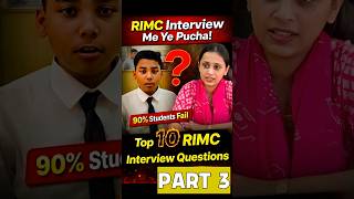 Agar Ye 10 Questions Aate Hain To RIMC Interview Clear Pakka 💯 #rimc #interviewtips #education