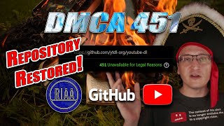 youtube-dl RESTORED, Github & the EFF RESPOND!!