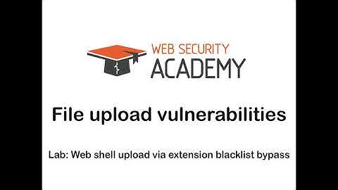 Portswigger File upload vulnerabilities: Web shell upload via extension blacklist bypass #28