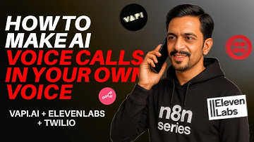 Build Outbound AI Voice Calls Using Your Own Voice | Vapi.ai + ElevenLabs + Twilio (Day 4)