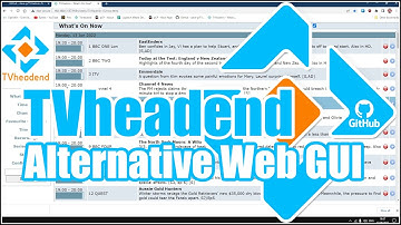 TVheadend Alternative Web GUI Install