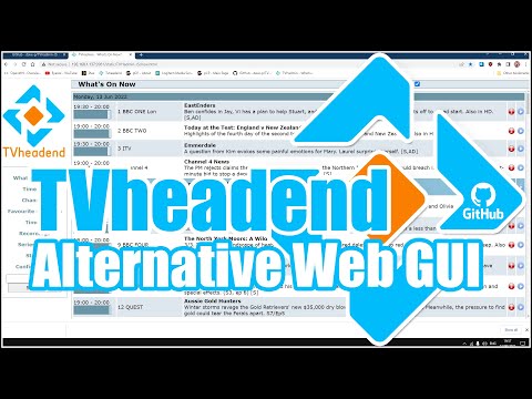 TVheadend Alternative Web GUI Install