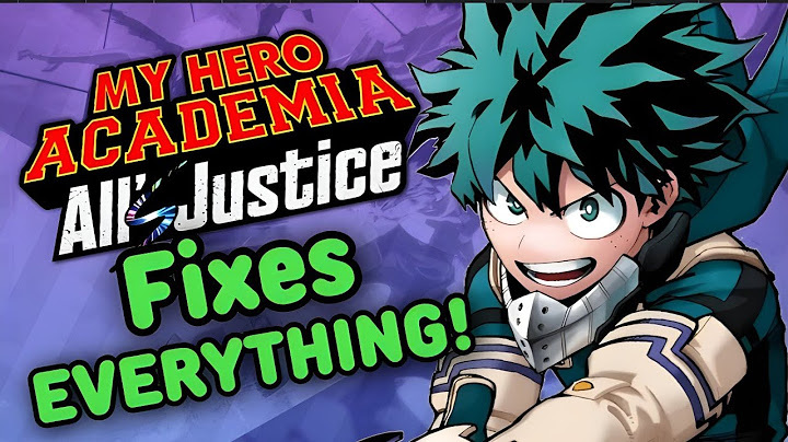 This NEW MHA Game Fixed OJ2's BIGGEST Issue! | My Hero All's Justice