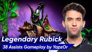 YAPZOR RUBICK Support 5 Pos | Dota 2 7.35b Pro Gameplay