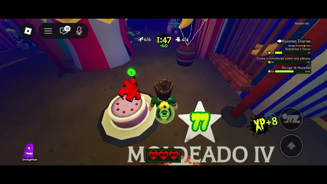 Jugando la banana terro