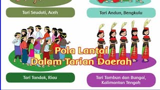 Jenis-jenis pola lantai tari daerah