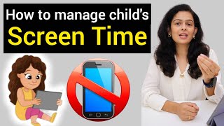 How To Manage Child's ScreenTime?? 