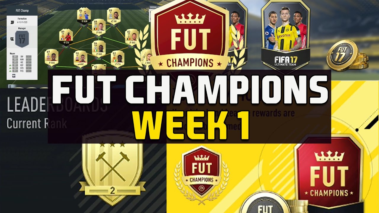 Fifa 17 | FUT Champions Week 1 | Squad, Rank & Rewards!