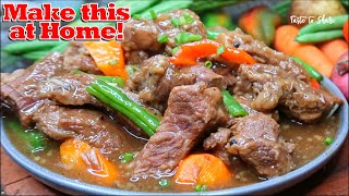 Yummy! SECRET to a Delicious Beef recipe 💯✅ SIMPLE WAY of COOKING Tender & Delicious Beef recipe