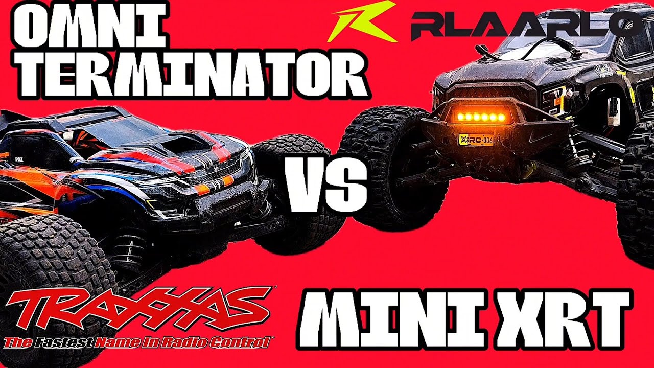 TRAXXAS MINI XRT VS RLAARLO OMNI TERMINATOR 😎💀🔥🤙🏼 