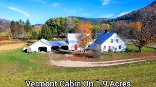 Vermont Cabins On 2 Acres | VT Real Estate | Killington Resort | Old Houses New England Moving