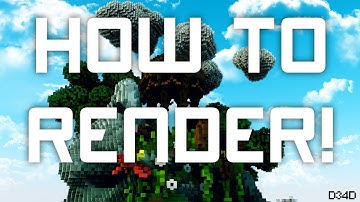 How to render a Minecraft build