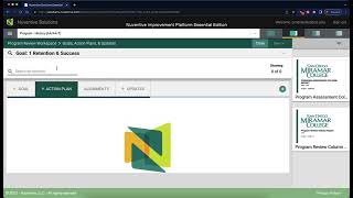 Nuventive - Instruction Adding Program Goals